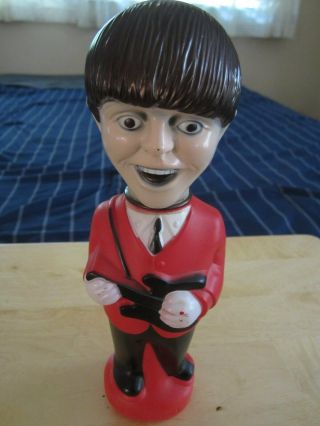 Beatles Paul Mccartney Soaky Doll Colgate Made 1965 Vintage