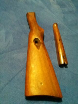 Vintage Remington Model 24 Stock And Forend Walnut