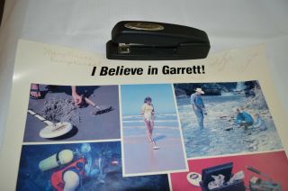 GARRETT METAL DETECTORS VINTAGE POSTER 22 