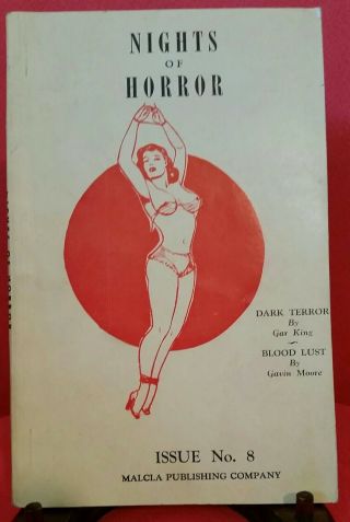 Very Rare Nights Of Horror Erotica: Issue 8 Dark Terror Blood Lust Illustrated