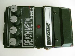 Vintage Dod Fx86 Death Metal Distortion Guitar Effect Pedal Usa