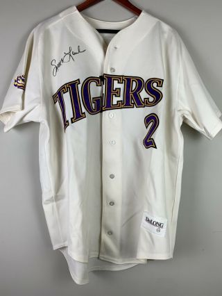 Signed Vintage Louisiana State University Tigers Lsu Baseball Jersey 2