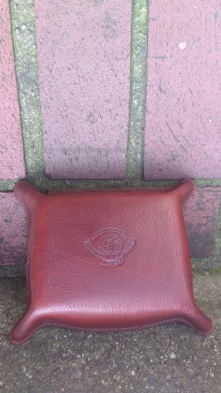 Vintage Marley Hodgson Ghurka Leather Valet Tray Made In The USA. 7