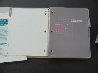 APPLE LISA 2 VINTAGE OWNERS GUIDE IN BINDER PUBLISHED IN 1983 - SCARCE 6