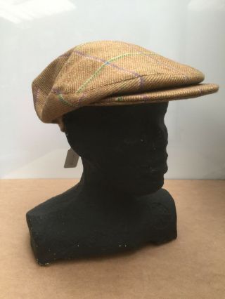 Olney Bond & Big Bond Flat Cap Tweed Vintage Peaky Blinders Style 1920 1930
