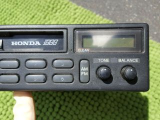 Honda 1000 Tape Deck Radio_Civic CRX Accord cassette player stereo vintage rare 3