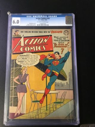 Action Comics 163 Cgc 6.  0 Rare Golden Age