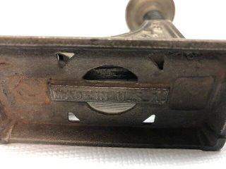 VINTAGE VICTORIAN STEEL OFFICE STAPLER,  HOTCHKISS NO.  1,  Early 1900s 5