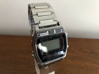 Vintage Rare 1980 Seiko Silverwave A258 - 5000 Digital LCD Men ' s Watch 1172 2