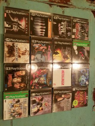 Rare Ps1 Game (s).  Koudelka,  Vagrant Story,  The Legend Of Dragoon,  And More