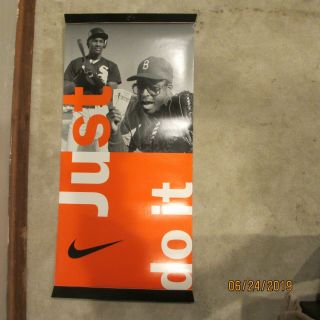 Vintage Nike Michael Jordan/spike Lee And Ken Griffey Jr Double Sided Poster