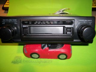 Vintage Koss Am/fm Cassette In Dash Shaft Mount Serviced Car/truck