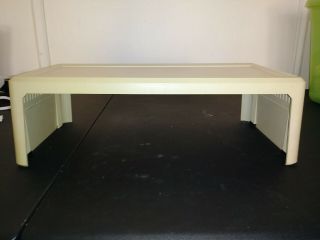 Vintage Apple II Computer Monitor Stand Rev A - - (With 3 Feet) 3