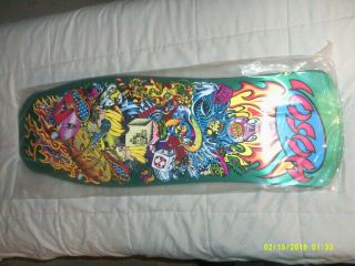 Vintage Reissue Santa Cruz Christian Hosoi Candyland Skateboard Deck