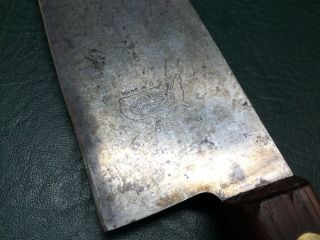 Vintage LAMSON & GOODNOW Carbon Steel Chef ' s Knife 12” Blade 6166 3
