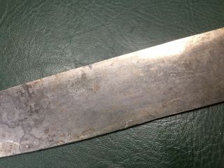 Vintage LAMSON & GOODNOW Carbon Steel Chef ' s Knife 12” Blade 6166 5