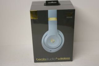 Beats Studio3 Wireless Headphones Crystal Blue Rare