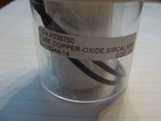 Copper Oxide Tubes For Mp - 2 Rare Gas Purifier P/n S 116944 - 14 1.  0 X A038750