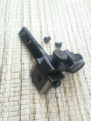 Mossberg S330 Rear Peep Sight With Mounting Screws