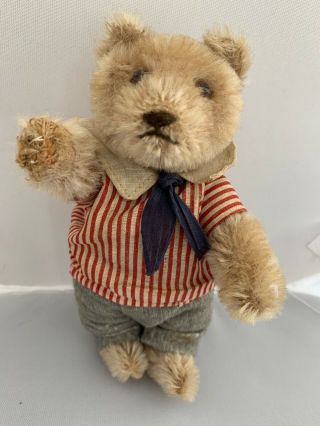 Rare 1950’s Vintage Steiff dressed Boy Teddy Bear 4