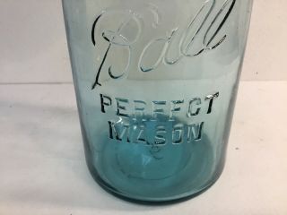 Vintage Error Ball Half Gallon Perfect Mason Jar Perffct Mason