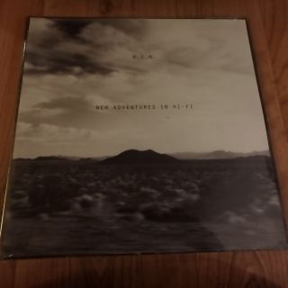 R.  E.  M.  - Adventures In Hi - Fi 2 Lp Vinyl Record Set Rare Oop