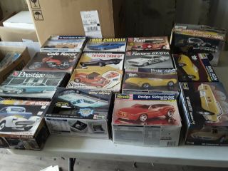 15 Revell Amt Classic Vintage Model Kits Kids Collectible Ford Chevy