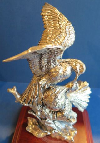 Cunill Orfebres Rare Silver Bird Figurine W Box