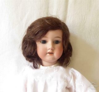 Antique Early 20th C German Armand Marseille Bisque Headed Doll 390 A2 1/2 11