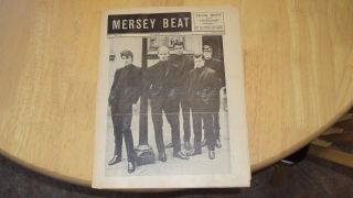 Beatles - Mersey Beat Newspaper - Very Rare Early Issue - Vol 2 No 33 Oct 1962