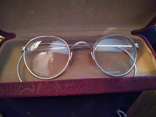 Bausch & Lomb Arco Etched Gold Glasses Frames 1/10 12K GF Gold Spectacles 3