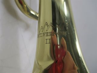 Mt.  Vernon II Vintage Trumpet sn 807149 w/ Bach 7C Mouthpiece 6