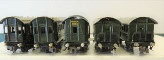 5 VINTAGE MARKLIN HO PASSENGER CARS 4