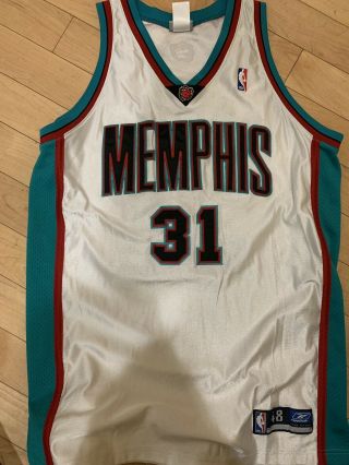 Rare Authentic Vintage Nike Nba Memphis Grizzlies Shane Battier Basketball Jerse