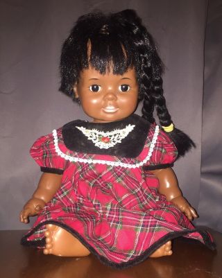 Vintage Baby Crissy Doll 1972 African American GHB - H - 225 4