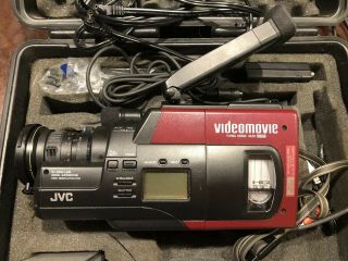 Jvc Gr - 60u Vintage 1989 Vhs - C Video Camcorder And With Case