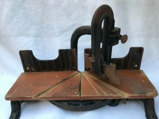 Stanley No 150 Vintage Tabletop Cast Iron Miter Saw Box Made In Usa