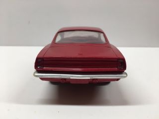 Vintage AMT 1967 Plymouth Barracuda Dealer Promotional Model Promo Toy Car (RED) 6