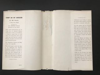 Chimp On My Shoulder by Bill Westley - 1950 - Signed,  1st Ed,  1st Prtg,  Vtg H/C Book 2
