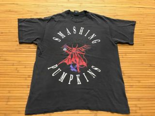 Xl - Vtg 90s Smashing Pumpkins Mission To Mars Single Stitch Giant T - Shirt Usa