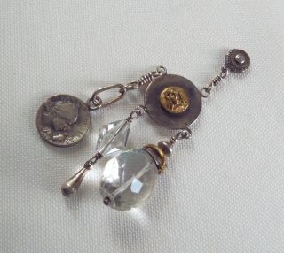 Vintage Beth Orduna Pendant Jewelry Component