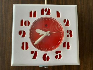 Vintage Ge Telechron Wall Clock 2h27 Nos With Tags