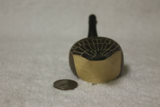Vintage Miniature Hand Carved Goose Decoy 4
