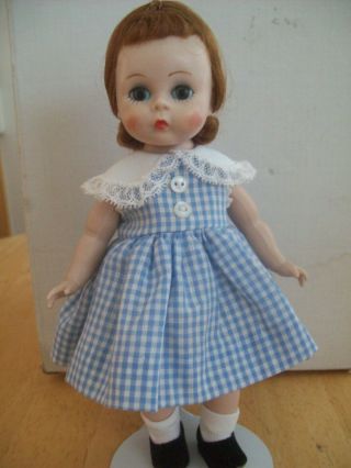 Vintage Madame Alexander 8 " Bkw Doll Tagged " Wendy Kin