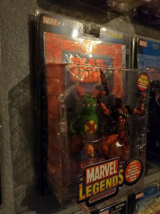 Marvel Legends deadpool toy biz red foil variant Rare series VI 5