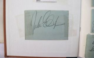 Duke Ellington Orchestra Band Signed Autograph Book Music my Mistress Vtg Jazz 2