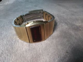 Vintage Hamilton Men ' s LED Watch Circa Early 1970 ' s 2