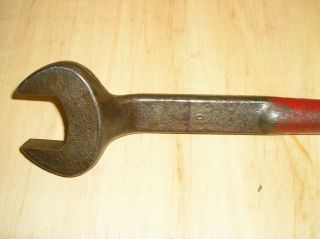 Vintage Bethlehem Steel Ironworkers Offset Spud Wrench 7/8 HVY RELIST 4