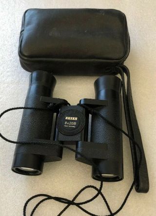 Vintage Zeiss 8x20b Miniature Binoculars West Germany