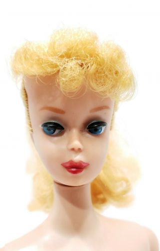 Vintage Barbie Ponytail 5 With Swimsuit,